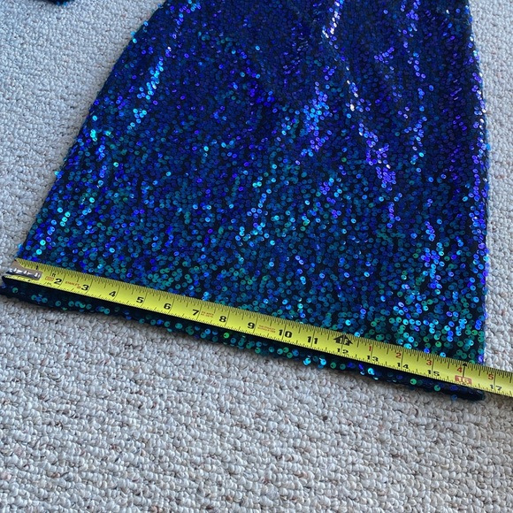 Low Back Bodycon Sequin Dress H&M small bling Taylor swift beyonce bling - Picture 8 of 14